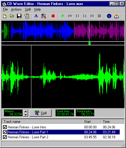 audio waveform editor